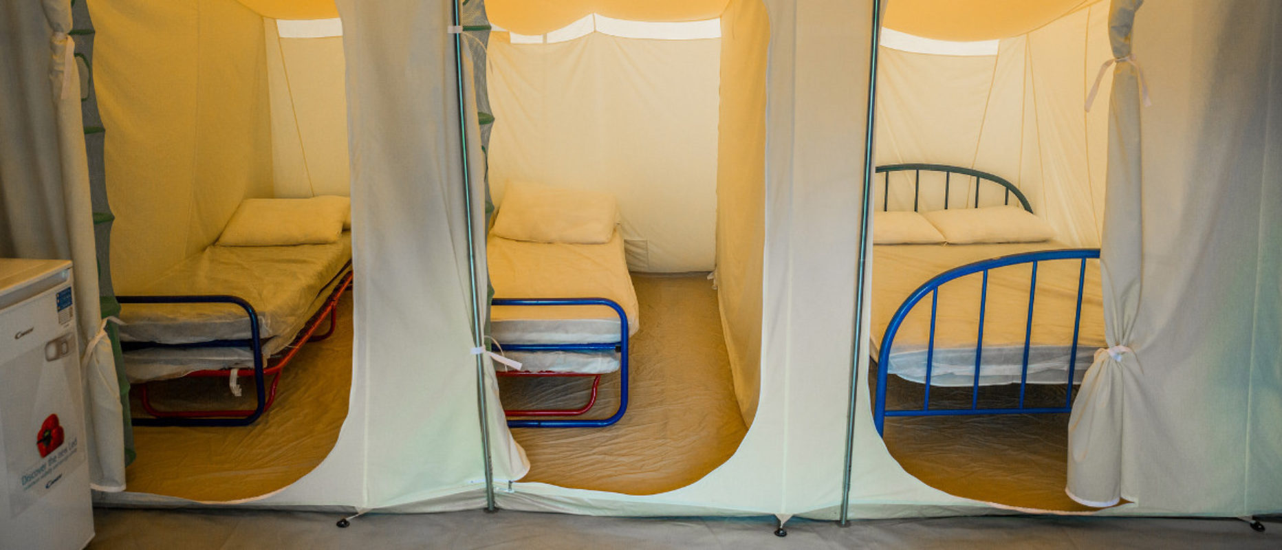 Tent bedrooms 1