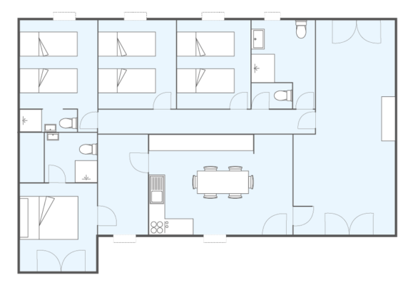 Ete floorplan